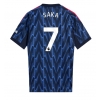 Maglie da calcio Arsenal Bukayo Saka #7 Seconda Maglia 2025-26 Manica Corta